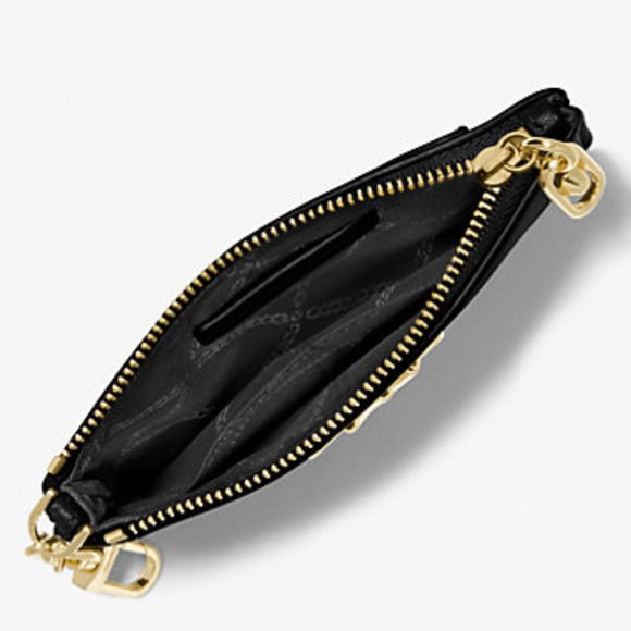 MICHAEL KORS Parker Small Leather Zip Card Case NWT - Picture 3 of 3